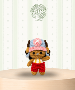 Móc khóa len Chopper