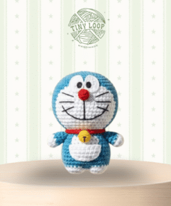 Móc khóa len Doraemon Handmade - Người bạn đến từ tương lai