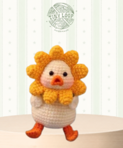 Móc khóa len Gà Handmade – Nhỏ xinh, đáng yêu, mang theo niềm vui mỗi ngày
