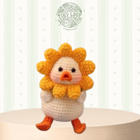 Móc khóa len Gà Handmade – Nhỏ xinh, đáng yêu, mang theo niềm vui mỗi ngày