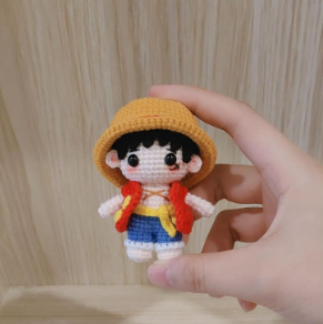 Móc khóa len Luffy 2026 - Ảnh 2