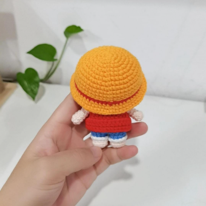 Móc khóa len Luffy 2026 - Ảnh 3