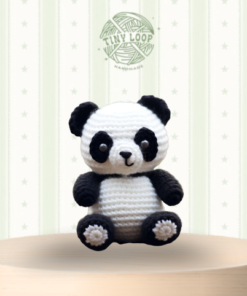 Móc len gấu trúc cute